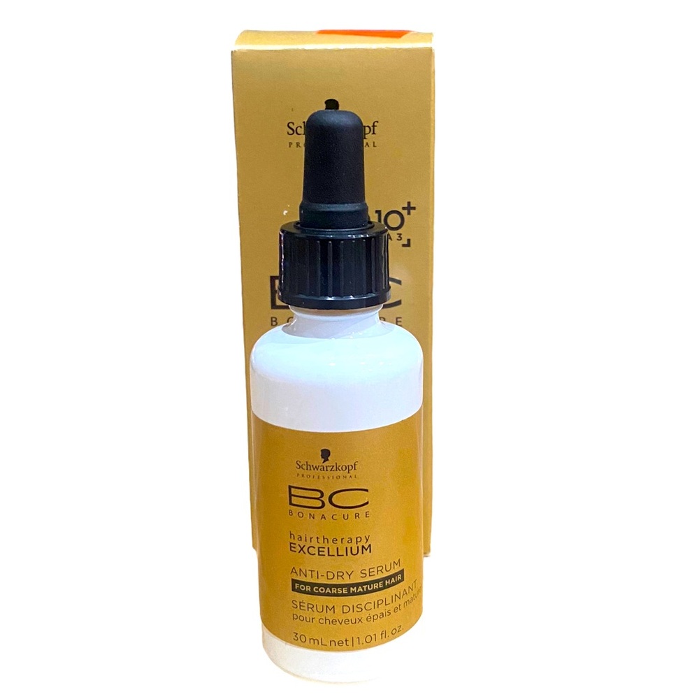 Schwarzkopf Bonacure Excellium Anti Dry Serum for Coarse Mature Hair 1.01oz